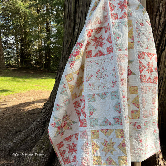 Promenade Stars Downloadable PDF Quilt Pattern
