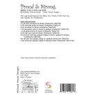 Proud & Strong Clothworks Downloadable PDF Quilt Pattern