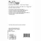 Red Poppy Quilt Pattern