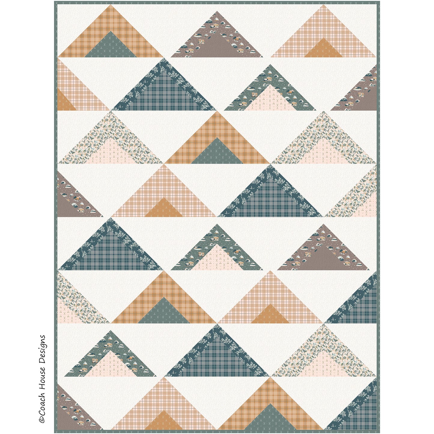 Rocky Mountain High Downloadable PDF Quilt Pattern