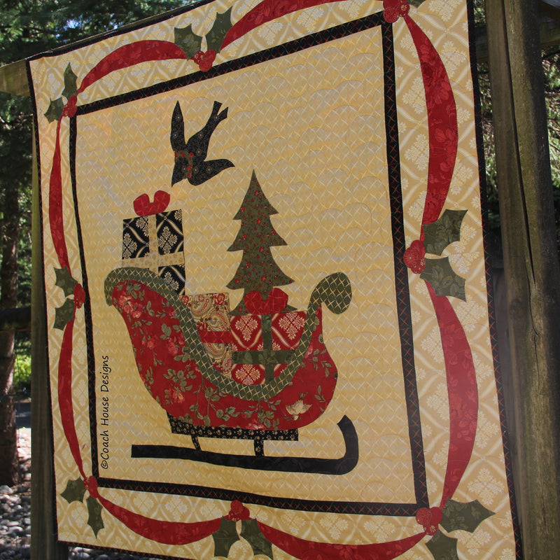 Sleigh Ride Downloadable PDF Quilt Pattern