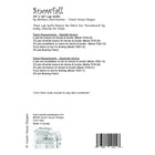 Snowfall Downloadable PDF Quilt Pattern