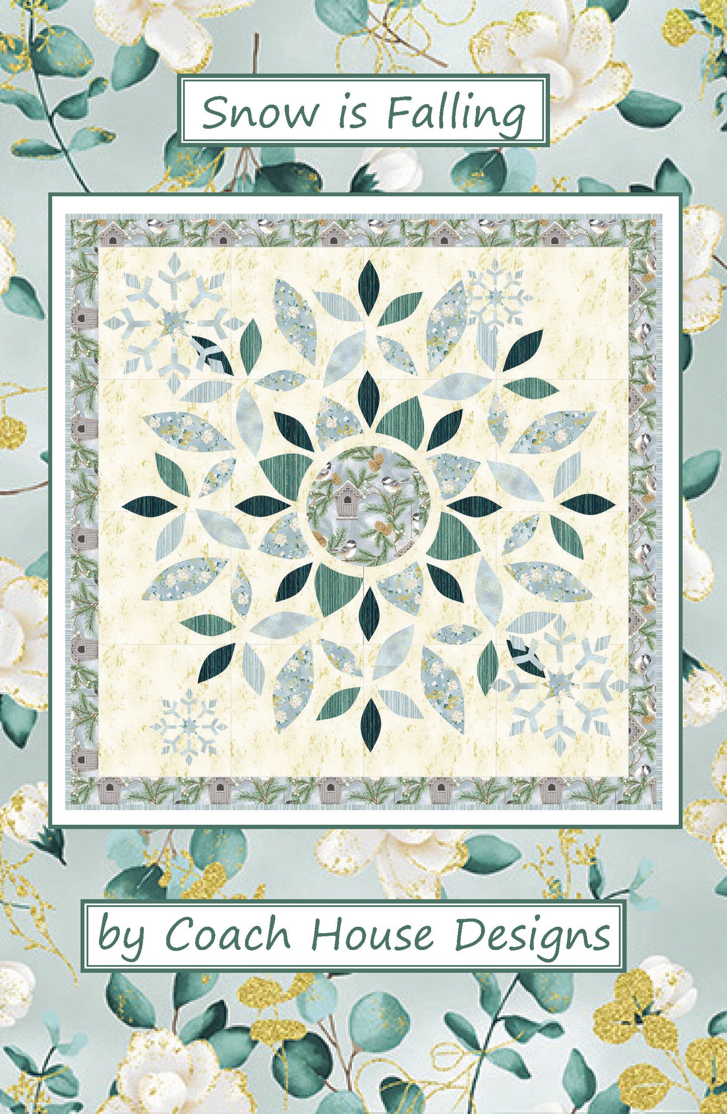 Snow is Falling Quilt Pattern