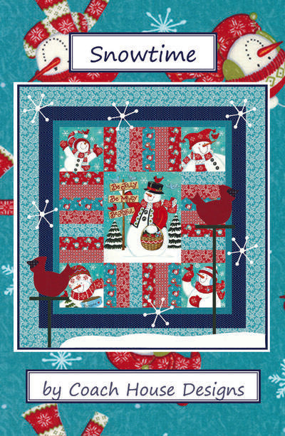 Snowtime Downloadable PDF Quilt Pattern