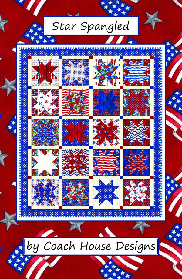 Star Spangled Downloadable PDF Quilt Pattern