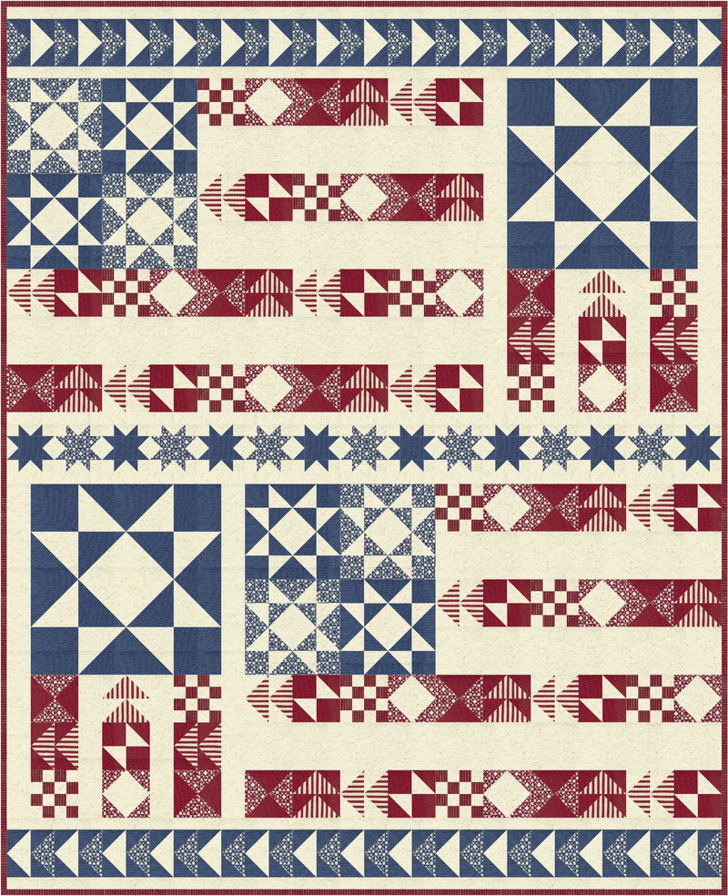 Stitched with Pride Downloadable PDF Quilt Pattern
