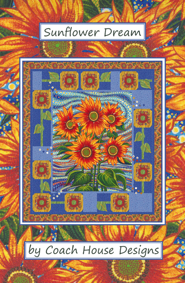 Sunflower Dream Downloadable PDF Quilt Pattern