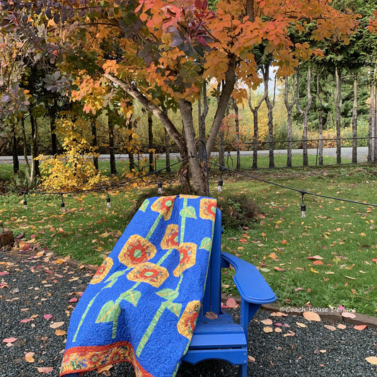 Sunflower Festival Downloadable PDF Quilt Pattern