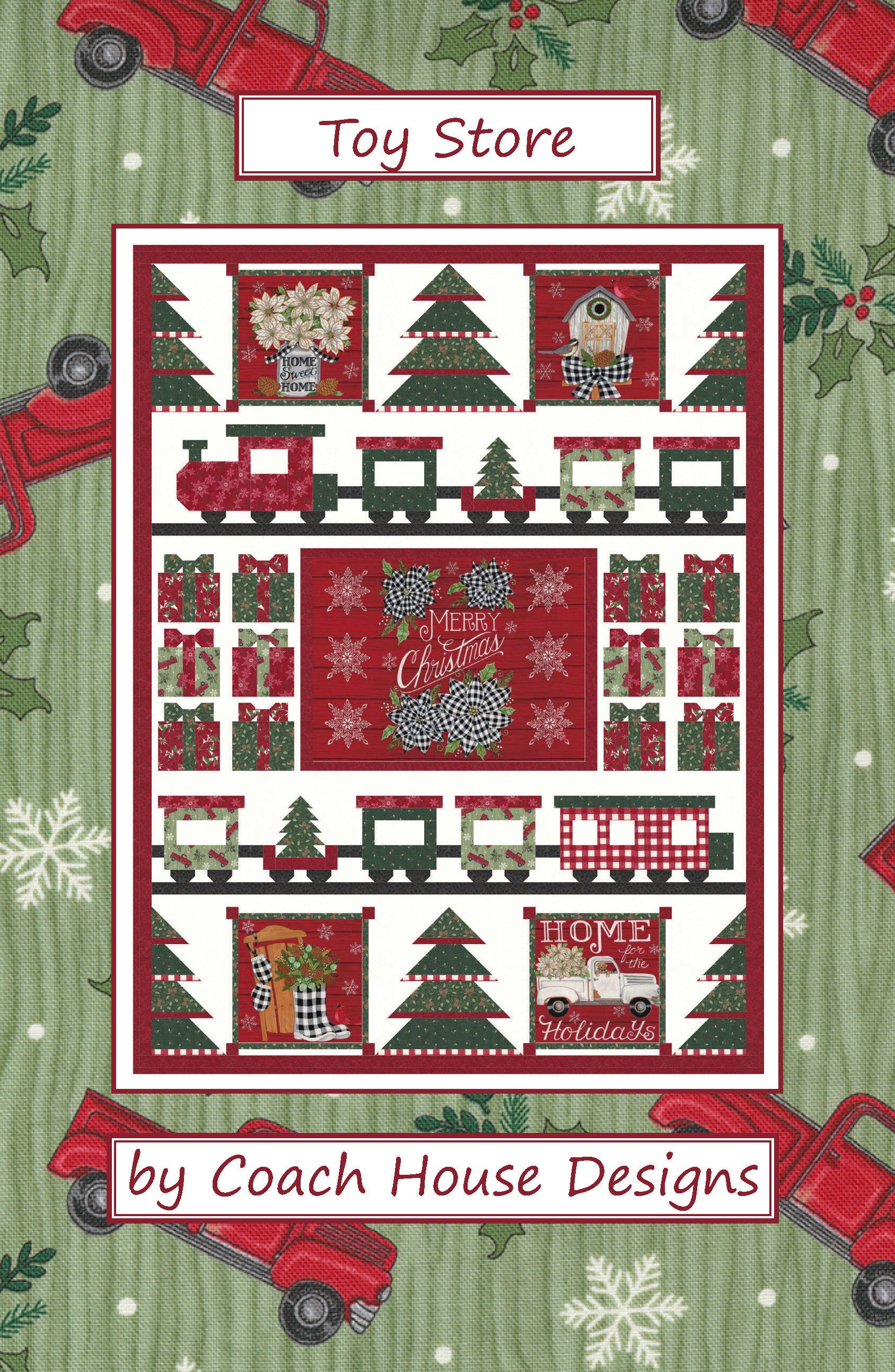 Toy Store Downloadable PDF Quilt Pattern – Coach House Designs Canada