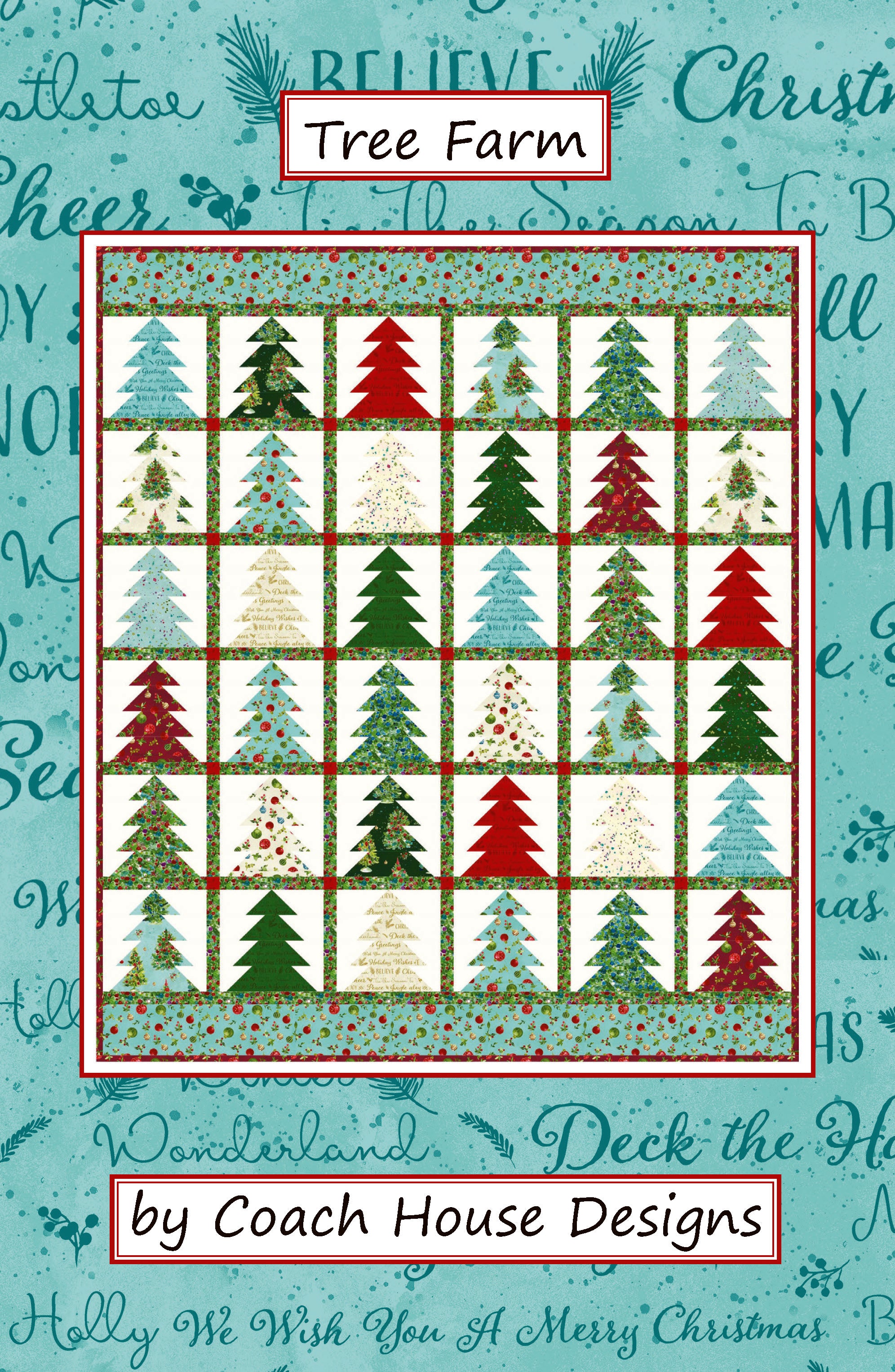 Tree Farm Clothworks Downloadable PDF Quilt Pattern – Coach House ...