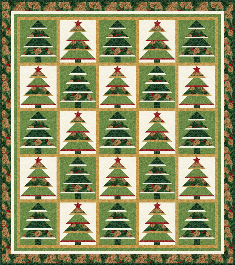 Tree Lot Downloadable PDF Quilt Pattern