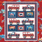 Truck Rally Downloadable PDF Quilt Pattern