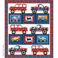Truck Rally Downloadable PDF Quilt Pattern