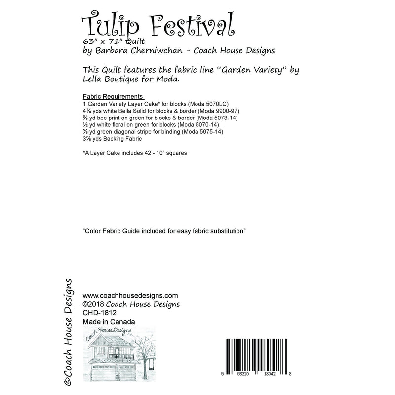 Tulip Festival Quilt Pattern