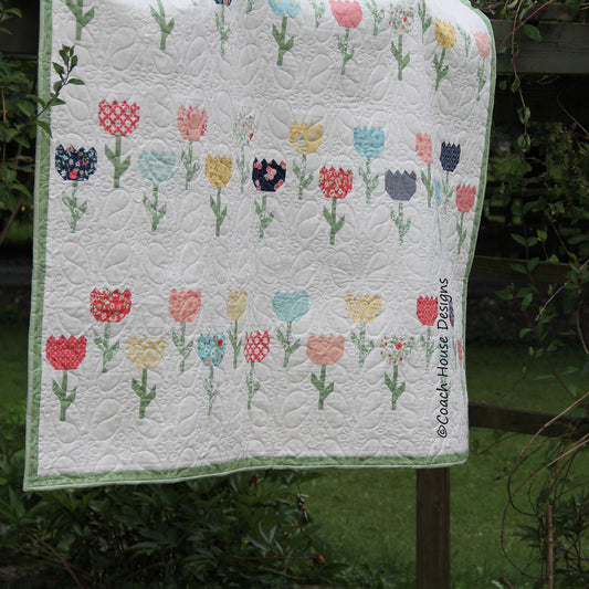 Tulip Festival Downloadable PDF Quilt Pattern