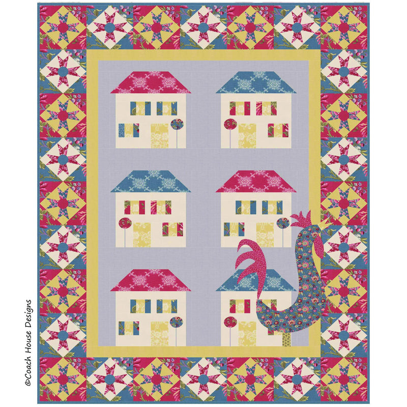 Village Downloadable PDF Quilt Pattern