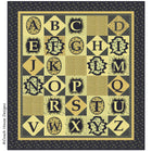 Vintage Alphabet Quilt Pattern