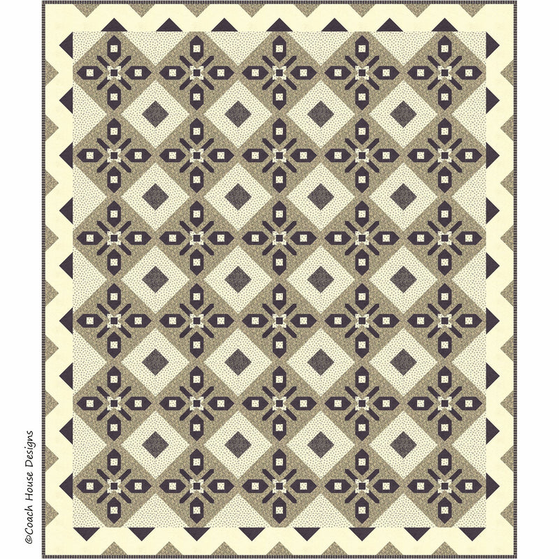 Vintage Lace Downloadable PDF Quilt Pattern