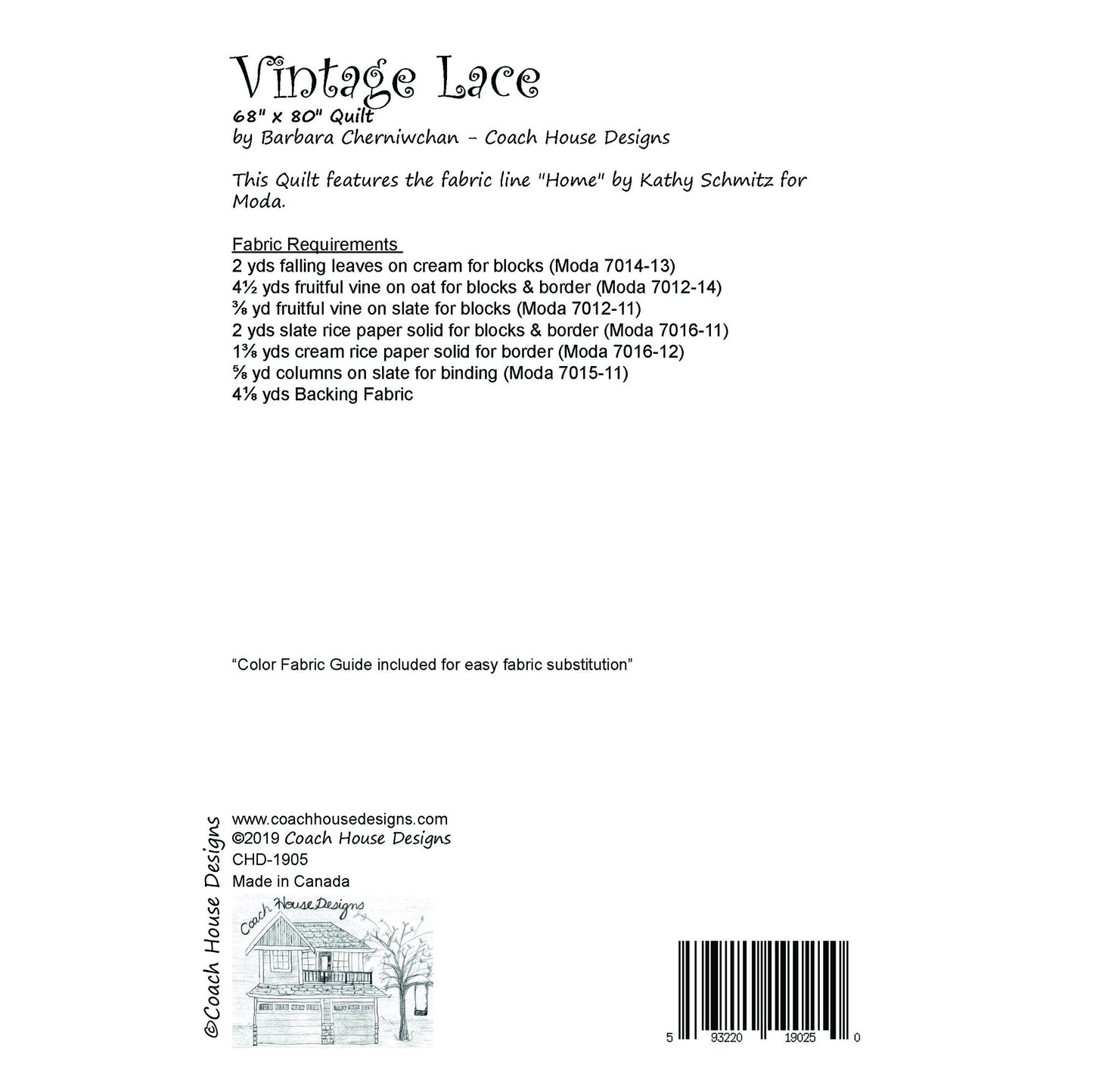 Vintage Lace Quilt Pattern