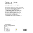 Welcome Home Digital Pattern