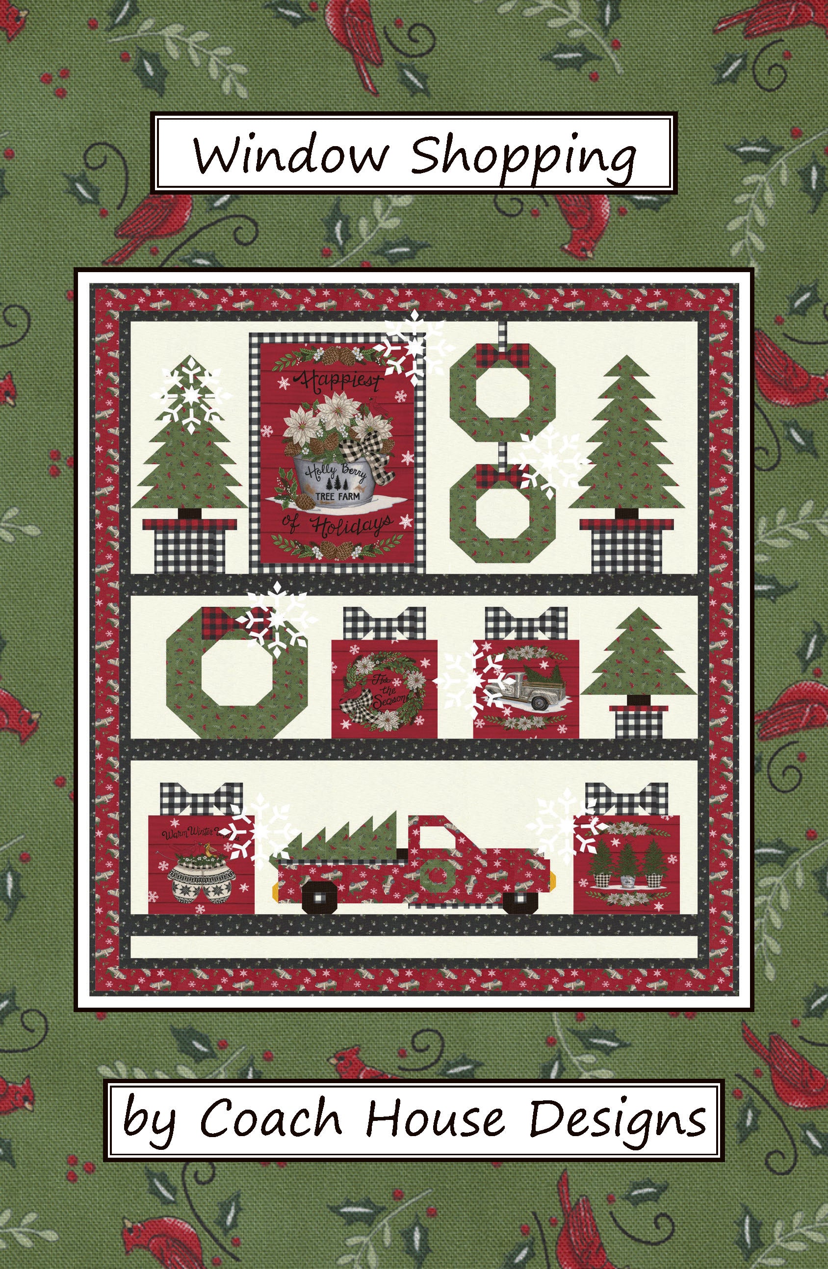Window Shopping Quilt Pattern – Coach House Designs Canada