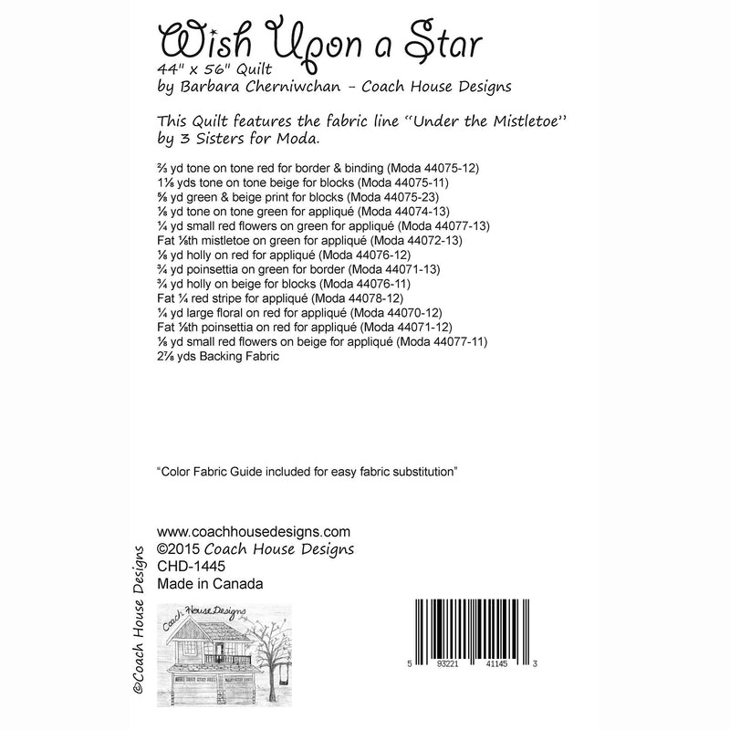 Wish Upon a Star Downloadable PDF Quilt Pattern